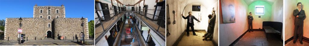 Vues internes et externes de la prison de Wicklow