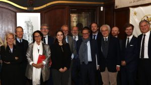 QPC, Nicolas Bonnal entouré des membres du cercle des constitutionnalistes
