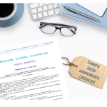 Tarification des annonces légales en 2026
