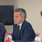 Devant les professionnels du droit versaillais, Gérald Darmanin expose son projet de réforme de la justice criminelle
