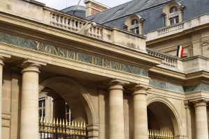 Frontispice du Conseil d'État