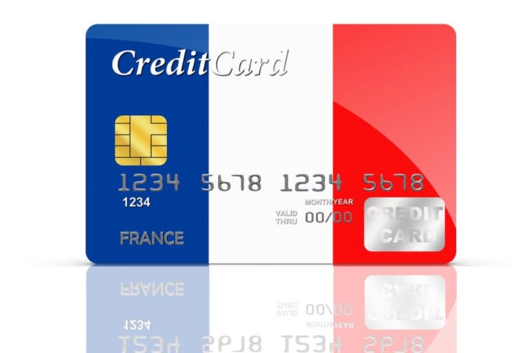 carte de crédit bleu blanc rouge. stock-image-30249839-M