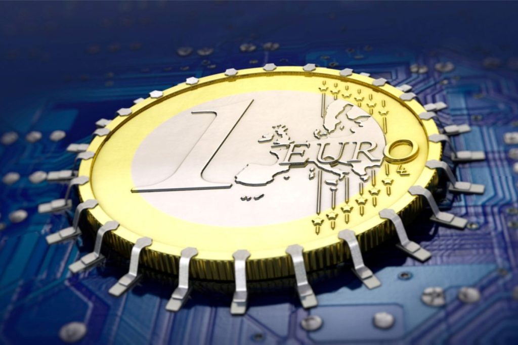 euro intégrer à une carte électronique. stock-image-579385120-M