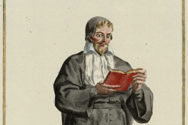 gravure de Robert de Sorbon.