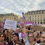 Violences sexistes et sexuelles : devant le ministère de la Justice, une mobilisation pour « une loi intégrale et un budget intégral »