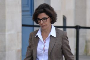 Rachida Dati lors de la cérémonie de scellement de l'IVG dans la constitution, le 8 mars 2024.