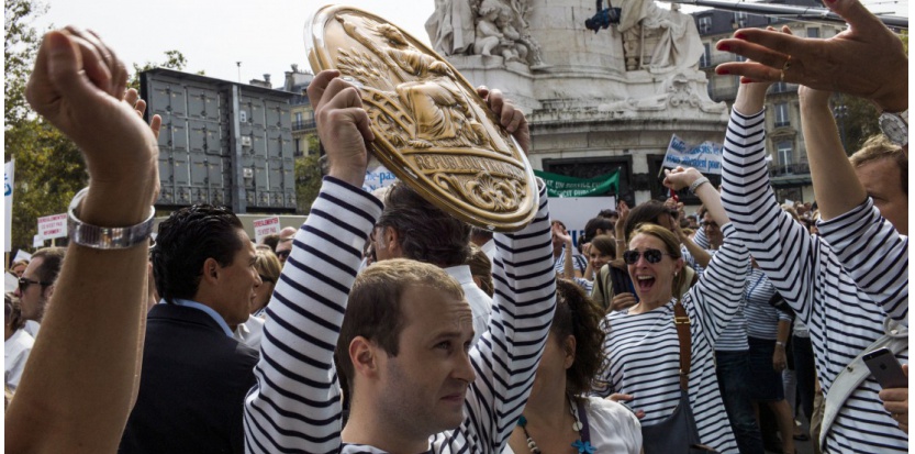 Les notaires dans la rue !