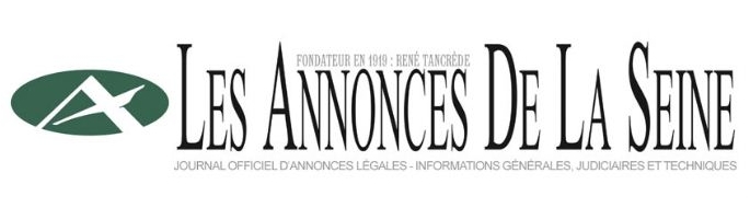 Le Journal Spécial des Sociétés - Les Annonces de la Seine