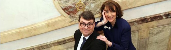 Frédéric Sicard et Dominique Attias, les nouveaux bâtonnier et vice-bâtonnier