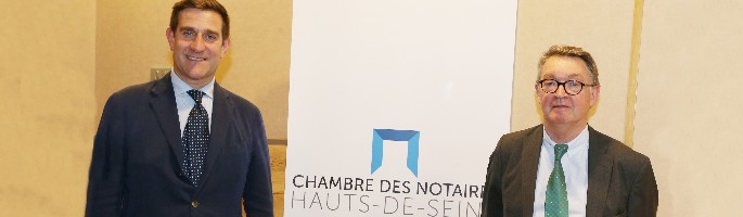 L’installation de Me Guy KERMIN, nouveau Président de la Chambre des Notaires des Hauts de Seine 