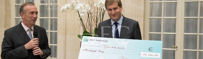 Michael Loy reçoit le prix Teaching Awards Pierre Vernimmen - BNP Paribas 2015