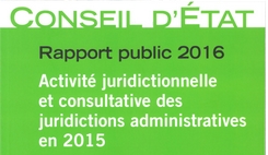 Conseil d’Etat - Rapport annuel 2016