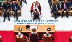 Journal Spécial des Sociétés n° 40 -  Installation du procureur général de la cour d’appel d’Aix-en-Provence