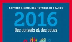 Conseil supérieur du notariat - Rapport annuel 2016