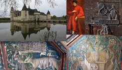 Anguipède et chicheface, licorne et fontaine philosophale en son château du Plessis-Bourré : grand argentier du roi Louis XI, Jean Bourré était-il adepte des sciences occultes ?