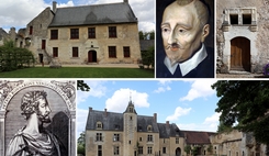 Quel prieur parfois polisson, né dans un château où se trouve une « fourière », invite poétiquement la fille d’un banquier à « cueillir sa jeunesse » ?