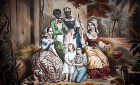 Quelle idylle enfantine née à l’ombre des tatamaques de l’Île de France a singulièrement inspiré les romantiques ?